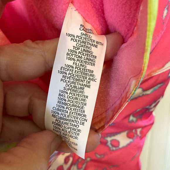 The Children’s Place Girls Abstract Print Snow Overalls Size 4T New With Tags - Picture 8 of 11